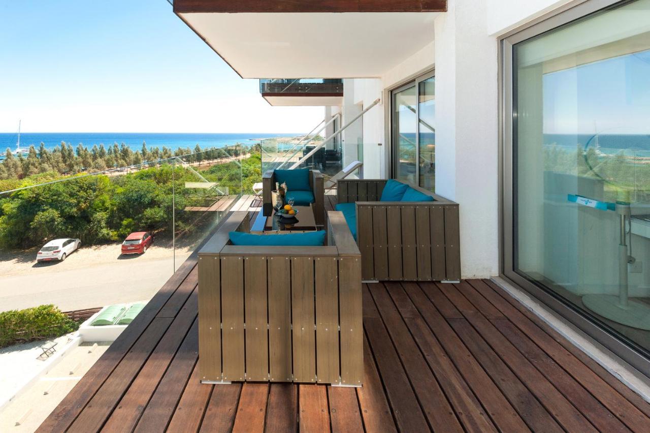 Apartment Marina - Beachfront Protaras Exterior foto