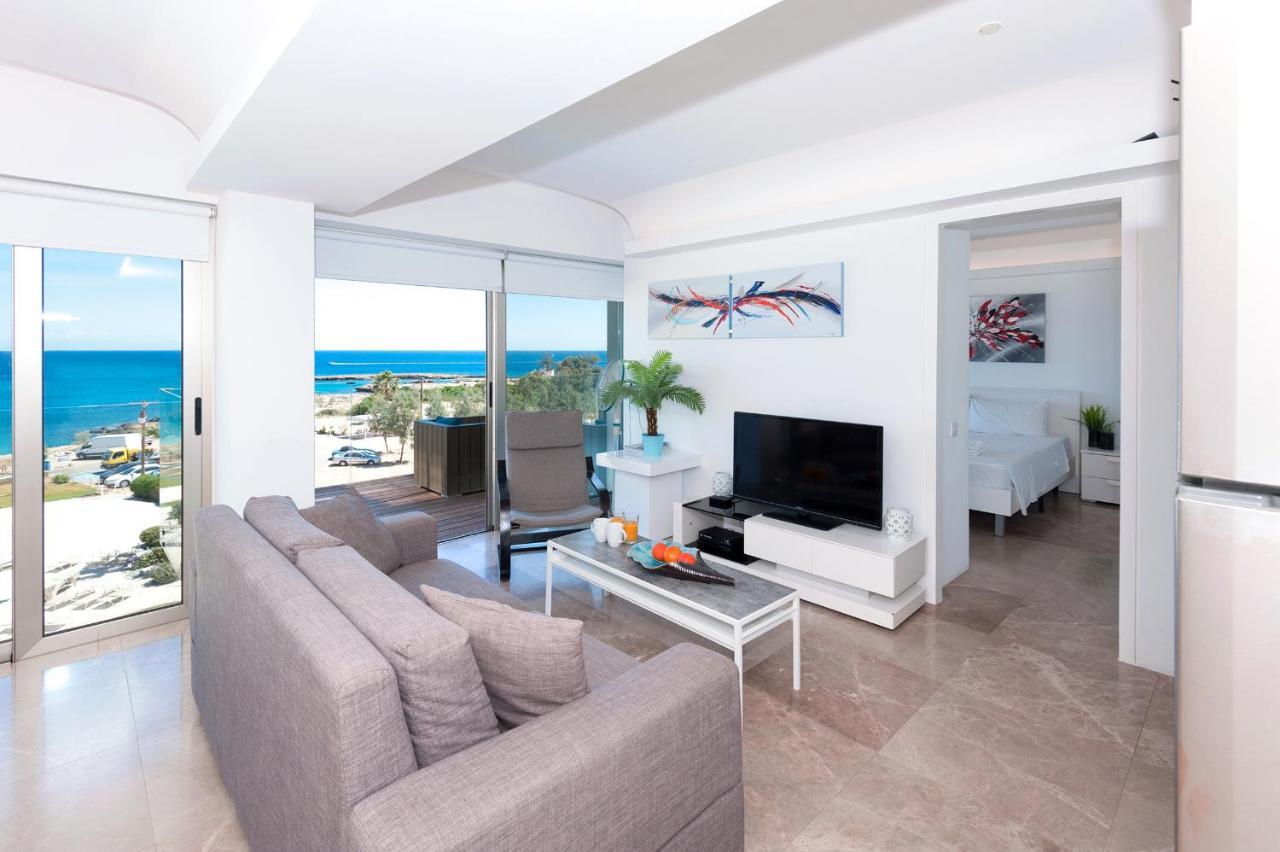 Apartment Marina - Beachfront Protaras Exterior foto