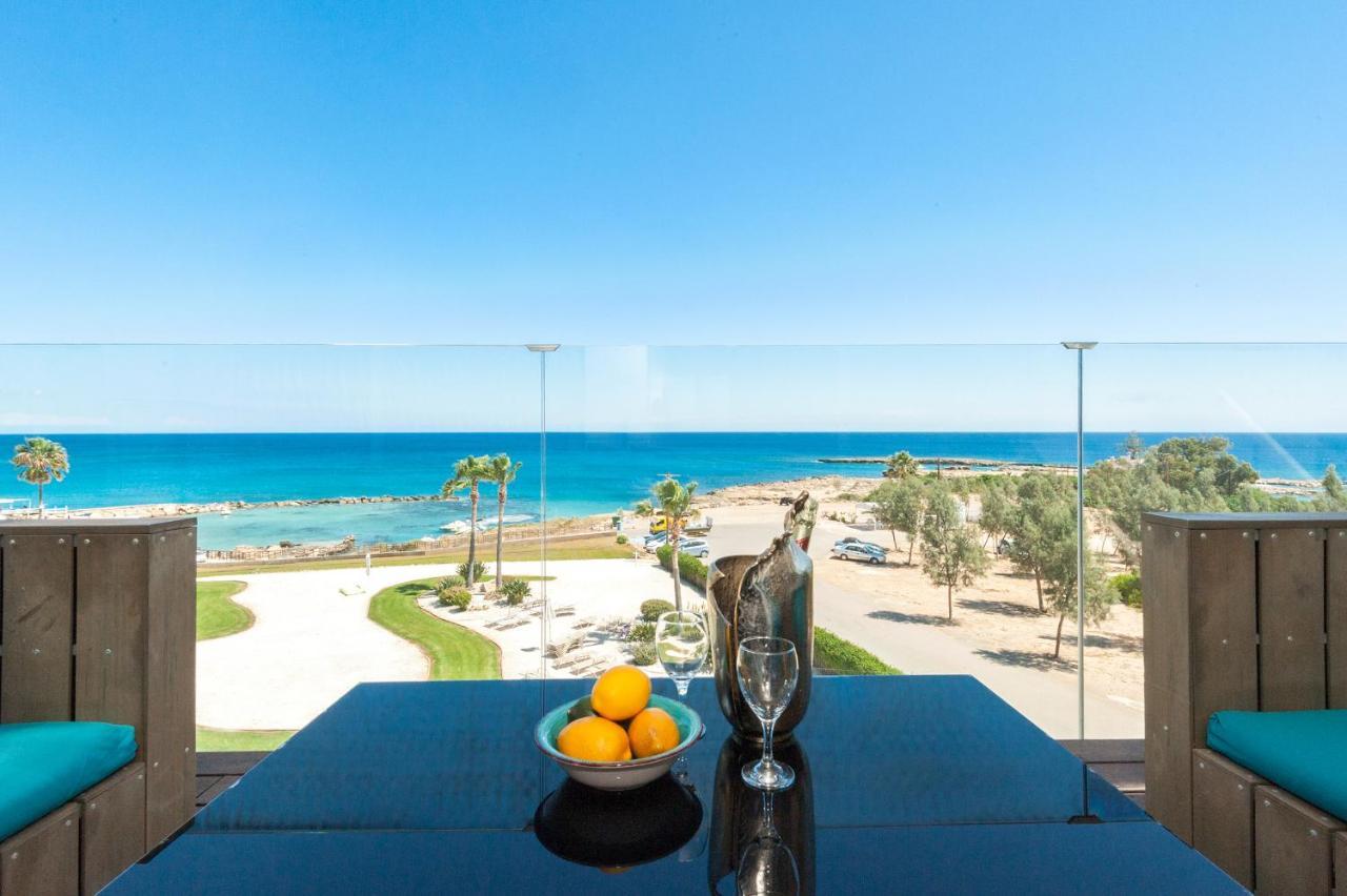 Apartment Marina - Beachfront Protaras Exterior foto