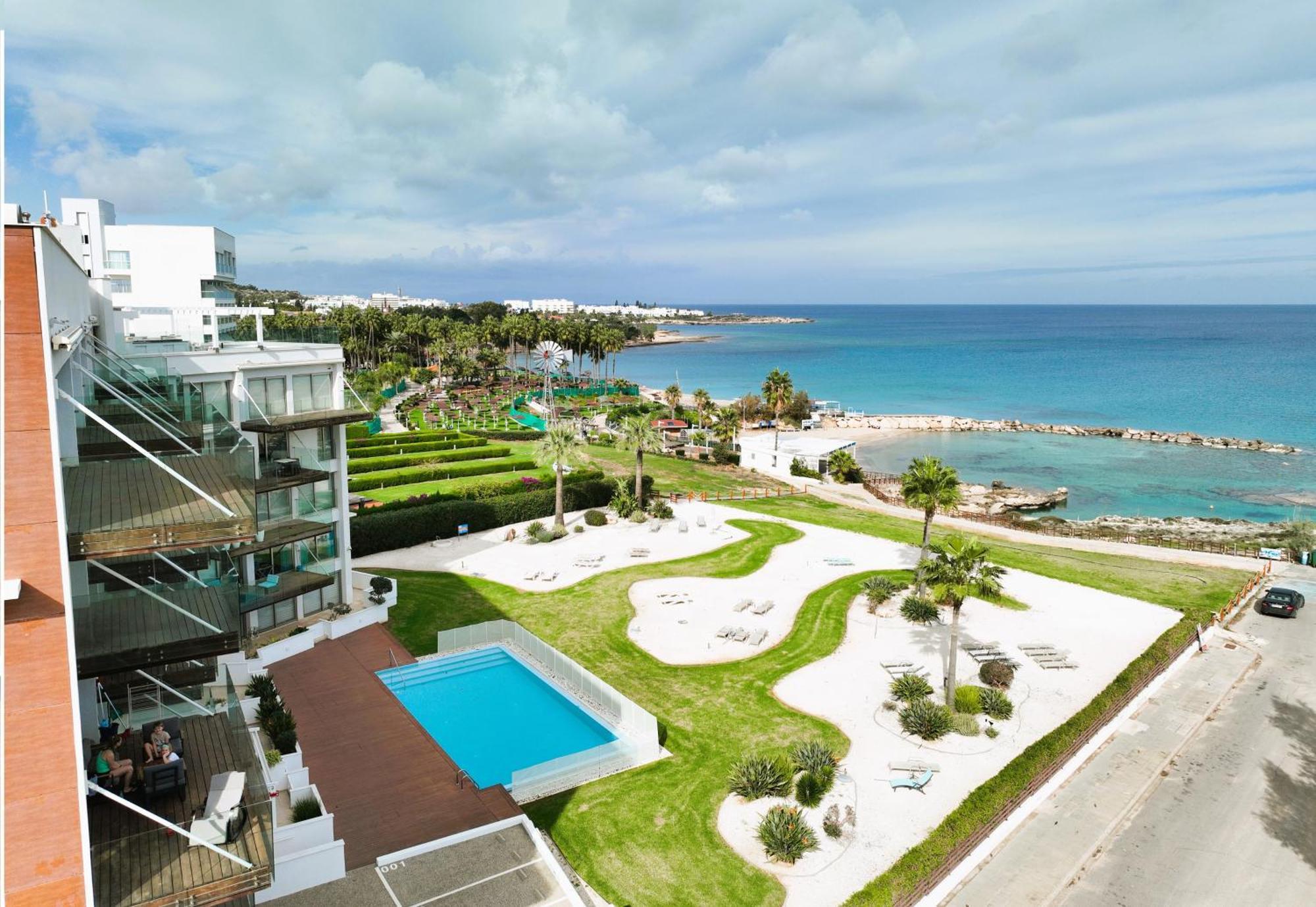 Apartment Marina - Beachfront Protaras Exterior foto